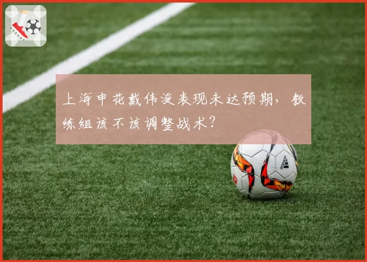 上海申花戴伟浚表现未达预期，教练组该不该调整战术？