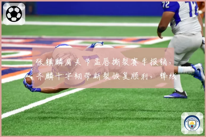 张镇麟肩关节盂唇撕裂赛季报销，齐麟十字韧带断裂恢复顺利，锋线双子星伤病命运截然不同